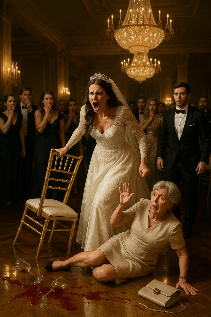 At Her Son’s Wedding, the Maid Was Humiliated — Until the Bride’s Father Spoke the Truth…